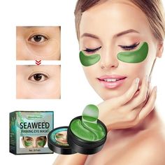 Welcome to my store, Wish you a pleasant shopping experience!-->>Click Here to Show Other Good Products in Our Shop for You Seaweed Firming Eye Mask Lift, Fade Fine Lines Around The Eyes, Moisturize And Moisturize Features: Seaweed Tightening Eye Mask- Get this under-eye for tired under-eye skin, dark circles, eye bags and fine lines! It will fight the signs of aging. your skins elasticity and firmness. Pure Natural & Organic Ingredients- SAFE MATERIALSThe eye mask is made withnatural and mild i Reduce Eye Bags, Eye Gel Pads, Eyes Mask, Eye Skin Care, Health Women, Under Eye Mask, Meaningful Beauty, Remove Dark Circles, Dark Circles Under Eyes