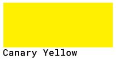 the bright yellow color is shown in this image