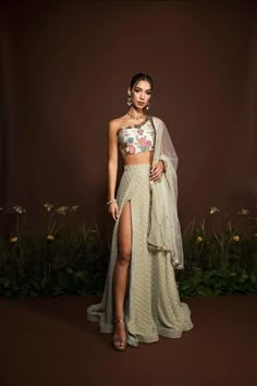 One Shoulder Slit lehenga choli for women Indian wedding wear choli party wear lengha choli bridesmaids lehengas Indian fancy outfit suit 1 Party Wear Lengha, Casual Kaftan, Indian Outfits Modern, Silk Caftan, Lehenga Choli For Women, Fancy Outfit, Sangeet Outfit, Choli For Women, Outfit Suit