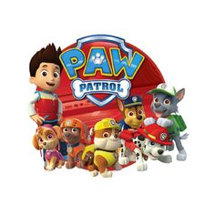 the paw patrol birthday card is shown