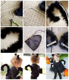 15 idées de déguisements d'Halloween DIY pour enfants et bébés - Guide Astuces Baby Cat Costume, Freehand Crochet, Cat Costume Kids, Cat Costume Diy, Classic 80s Movies, Toddler Boy Halloween Costumes, Halloween Costume Toddler Girl, Black Cat Costumes