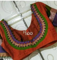 Niaa Boutique, Ruffle Blouse Designs, Neck Models, Neck Patterns, Lace Blouse Design, Patchwork Blouse, Blouse Designs High Neck, Cotton Blouse Design, Saree Blouse Neck Designs