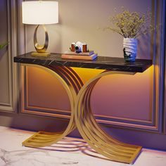 Console Table Marble Entryway, Entryway Sofa, Modern Foyer, Narrow Sofa, Narrow Sofa Table, Console Table Modern, Marble Accent Table, Gold Console Table, Blithe Spirit