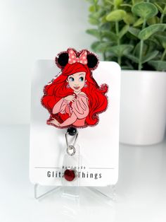 The Ariel Badge Reel is the perfect way to add a touch of Disney style to your work ID. Its classic Little Mermaid design makes it a great gift for fans of the classic movie, while its durable and secure badge reel ensures your ID is always safe and accessible. Apple Watch Leather, Mermaid Design, Disney Style, Little Mermaid, Badge Reel, Pediatrics, The Little Mermaid, Little Things, Ariel