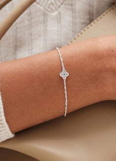 Our iconic Simply Silver collection boasts fine, contemporary and meaningful 925 Sterling Silver jewellery. This beautifully designed Simply Silver Sterling Silver 925 Cubic Zirconia Fine Clover Bracelet is perfect for any occasion. Wear solo or stack with your favourite pieces, perfect for gifting yourself or a loved one. Fastening: Lobster Clasp Material: Sterling Silver 925 Width approx. 5 mm Drop length approx. 5 mm Silver Bracelet For Women, Clover Bracelet, Silver Bracelets For Women, Silver Collection, Sterling Silver Jewellery, Silver Sterling, Bracelet For Women, 925 Sterling Silver Jewelry, Silver Jewellery