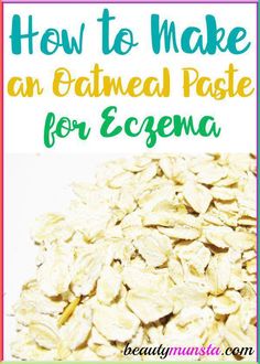 This gente oatmeal eczema scrub exfoliates dry patches and gently soothes and calms skin. I’ll show you how to make an oatmeal paste for eczema as a natural treatment for soothing relief! What’s your first reaction when you notice your child scratching a patch of dry skin? Before you even confirm it’s eczema – reach … Oatmeal Paste For Itchy Skin, Skincare Journal, Natural Beauty Hacks, Mosquito Bites, Colloidal Oatmeal, Natural Health Care, Silky Skin, Beauty Remedies, Natural Remedy