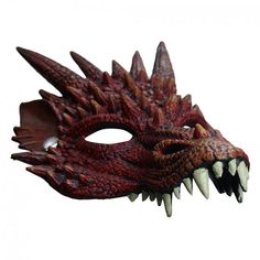 The Neptune Trading Fire & Ice Dragon Mask is a high quality costume mask fashioned like a dragon. The mask comes in either Fire Red or Ice Blue. Red Fantasy Masks And Prosthetics For Events, Red Fantasy Masks And Prosthetics For Fantasy Events, Red Fantasy Style Masks And Prosthetics For Events, Red Fantasy Halloween Masks, Red Fantasy Style Masks And Prosthetics For Fantasy Events, Red Fantasy Masks And Prosthetics For Costumes, Red Masks And Prosthetics For Cosplay, Fantasy Red Masks And Prosthetics For Costumes, Fantasy Red Masks And Prosthetics For Costume Events