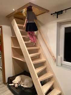 Barndominium Ideas 5 Bedroom, Loft Staircase, Small Staircase, Attic Staircase, Wooden Staircase, Modern Barndominium, Small Barndominium, Tiny House Stairs, Barndominium Ideas Exterior