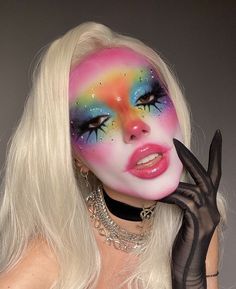 Artsy Makeup, V Model, Makeup Face Charts, Halloween Makeup Inspiration, Swag Makeup