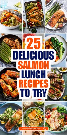 25 delicious salmon lunch recipes to try