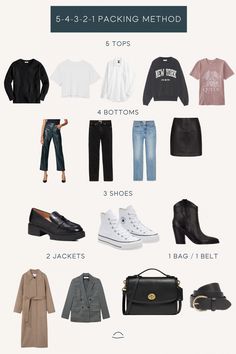 How To Pack For An Extended Stay 54321 Packing, Sarah Outfits, Packing Wardrobe, How To Have Style, Weekend Packing, Pack A Suitcase, Capsule Wardrobe Women, Winter Weekend, Casual Luxe