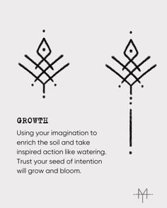 the symbols for growth and growth