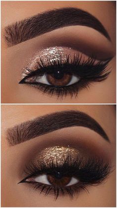 Bronze Eye Makeup, Gorgeous Wedding Makeup, Wedding Makeup Tutorial, Wedding Eye Makeup, Bridal Eye Makeup, Smokey Eye For Brown Eyes, Eye Makeup Pictures, Matte Makeup, Makeup Mistakes