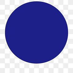 a blue circle on a white background, with no image in the bottom right corner