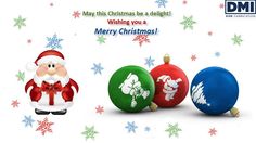 three christmas balls with santa clause and snowflakes on them, one is holding a candy cane