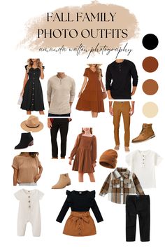 the fall family photo outfit guide