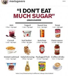 No Sugar Challenge, Hidden Sugar, Sugar Free Diet, No Sugar Diet, Instant Oatmeal, Starchy Vegetables, Sugar Intake