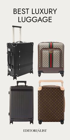 We tested and vetted the best designer and high-end luggage from Louis Vuitton, Gucci, Rimowa, and more. Louis Vuitton Gucci, Make It, Louis Vuitton, Gucci