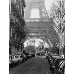 Street View of La Tour Eiffel Poster Print by Clay Davidson Image 1 Paris Painting, Paris Poster, French Architecture, Architecture Poster, Architectural Prints, Canadian Art, Selling Artwork, Road Trip Usa, Fine Arts Posters