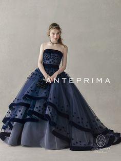 Black And Blue Wedding Dress, Black And Blue Wedding, Blue Wedding Dress, Gorgeous Gowns, Quinceanera Dresses, Dress Wedding, Beautiful Gowns, Blue Wedding