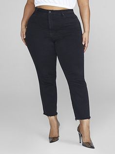 Plus Size Jeans & Denim | Fashion to Figure Size 12 Fashion, Fashion To Figure, Jeans Fabric, Jeans Fashion, Denim Trends, Plus Size Jeans, Bottom Clothes, Black Skinnies, Denim Fashion