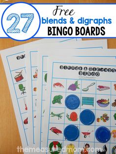 these free blend and digrass worksheets are perfect for kids to practice their phonicic skills