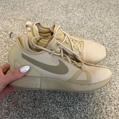 Mens 7.5 Great Condition Worn So Little They Need A Quick Clean Only Some Surface Level Dirt Comfortable Sneakers Shoes Beige, Comfortable Sneakers, Quick Cleaning, Nike Sneakers, Beige Brown, Nike Shoes, Nike Women, Athletic Shoes, Sneakers Nike