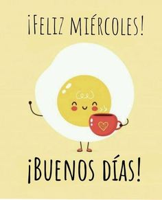 a card with an egg holding a cup and the words i love you in spanish