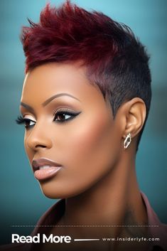 Braids Easy, Short Hair Designs, Black Women Short Hairstyles, Woman Hairstyles, Chic Short Hair, Short Hair Pixie Cuts, Short Sassy Hair, Pixie Styles, Sassy Hair