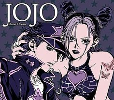 an image of two people with tattoos on their arms and the words jojo above them