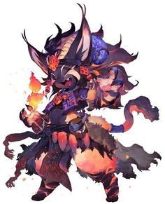 Stuff Animals, Animals Art, Game Character Design, Monster Design, Fate Grand Order, Character Design References, Cute Creatures