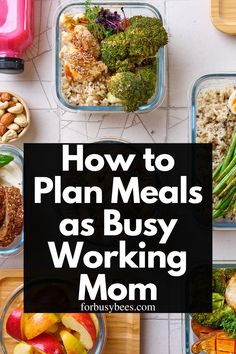 meal planning for working mom Meal Planning Chart, How To Plan Meals, Working Mom Meals, Working Couple, Meal Planning Binder, Easy Packed Lunch, Easy Lunches For Work, Meal Prep For Work