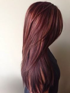 17 Amazing Long Straight Hairstyles for Women | Pretty Designs Work Friendly Hair Color, Dark Hair Color Ideas For Spring, Colored Hair Tips, Colors 2023, Dark Auburn, Hot Hair Colors, Hippie Hair, Hair Things