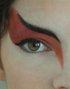 Kyoshi Warrior, Fantasy Make-up, Smink Inspiration, Kesha, Fantasy Makeup, Editorial Makeup, Costume Makeup