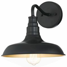 an image of a black and gold light fixture on a white background with clippings