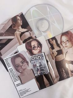 le sserafim crazy huh yunjin compact pc and hello82 exclusive !! Le Sserafim Id Photo, Yunjin Crazy Era, Le Sserafim Album Aesthetic, Le Sserafim Merch, Kpop Albums Aesthetic, Yunjin Style, Le Sserafim Photocard, Album Kpop