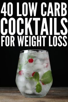 Low Calorie Cocktails, Low Carb Cocktails, Summer Drinks Alcohol, Keto Cocktails, Low Carb Drinks, Keto Drinks, Keto Drink, Boozy Drinks, Vodka Drinks