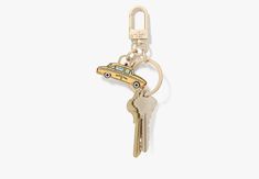 This clever keychain will put an end to the never-ending scramble of trying to find your keys in your bag. How good is that? | Kate Spade Nyc Big Apple Keyfob Kate Spade Outlet, Luggage Accessories, Key Fobs, Big Apple, You Bag, Luggage Bags, Outlet, Kate Spade, Finding Yourself