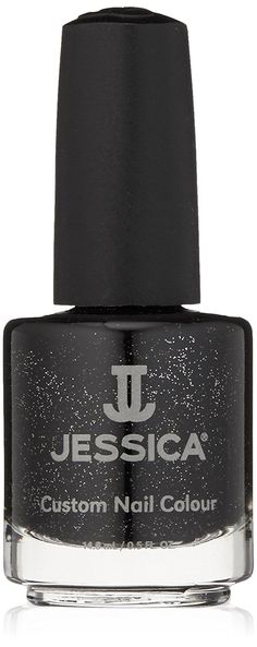 Jessica Custom Nail Colour, Black Ice, 0.500 fl. oz. * This is an Amazon Affiliate link. For more information, visit image link. Nail Polish Black, Nail Colour, Black Ice, Link Click, Luxury Beauty, Amazon Affiliate, Nail Colors, 5 Star, Beauty Products