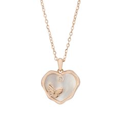 Introducing the Butterfly Heart Mother Of Pearl Pendant Necklace, a masterpiece that embodies love, transformation, and the gentle embrace of nature. At the heart of this delicate creation lies a captivating heart-shaped pendant, cradling an ethereal slice of Mother of Pearl. This iridescent gem is believed to attract prosperity and protection, while also symbolizing the warmth of a mother's love. Nestled within the heart, a tiny metallic butterfly unfolds its wings, symbolizing transformation a Pearl Packaging, Metallic Butterfly, Mother Of Pearl Pendant, Butterfly Heart, A Mother's Love, June Birthstone Jewelry, Mother's Love, Pearl Jewellery Earrings, Gifts For New Mums