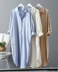 OliviaMark - Sun-Protective Loose-Fit Linen-Cotton Long Shirt with Fashionable Design - Topcoat for Style and UV Protection Long White Shirt Dress, Cotton Long Shirt, Long White Shirt, Hemp Dress, Vintage Midi Dresses, Floral Shirt Dress, Loose Outfit, Long Shirt Dress, Dress Shirts For Women