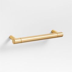 an image of a gold door handle on a white background