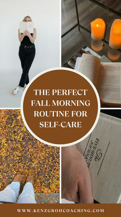 Looking for a fall morning routine to practice some self care? I've got you covered with a an easy to follow fall morning routine list full of fantastic fall morning routine ideas to kick off your day and help you feel great. This can be a fall morning routine for the weekend or during the week - whichever speaks to you.