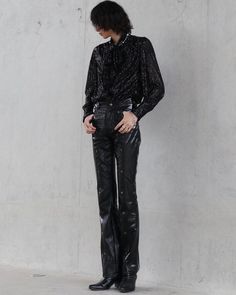 70s Goth Fashion Men, Alternative Prom Outfit Men, Axel Aesthetic, Androgynous Prom Outfits, Rowan Roth, Androgynous Prom, Glam Rock Outfit Men, Rock Outfit Men, Glam Rock Outfits