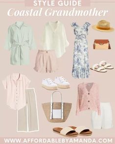 Costal Granddaughter Amazon Finds, Coastal Vacation Outfits, Minimalist Vacation Outfits, Coastal Outfit Aesthetic, Coastal Wardrobe, Summer Outfits Vacation, Coastal Outfits, Coastal Granny, Grandmother Style