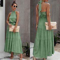 27 Best Outdoor Wedding Guest Dresses Under $100. Maxi Dress Backless, Sunday Dresses, Army Women, Long Beach Dress, Dress Backless, Beach Maxi Dress, Long Summer Dresses