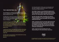 an advertisement for olive oil on a black background with the words, the anning oil