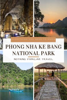 the national park in thailand with text overlay that reads, everything you need to know about