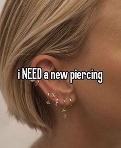 Piercings Quotes, 2 Ear Piercings, Careless Whisper, I Need More, Hashtag Relatable, Whisper Confessions, Whisper Quotes, Just Girly Things