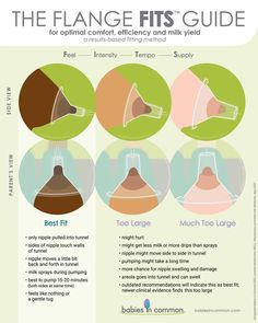 the flange fits guide for optimal comfort, efficiency and milk yield info sheet